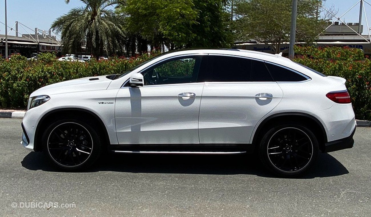 مرسيدس بنز GLE 63 AMG 4Matic V8 Biturbo، أبيض، 0 كم، الضمان: 3 سنوات أو 100,000 كم، 2019