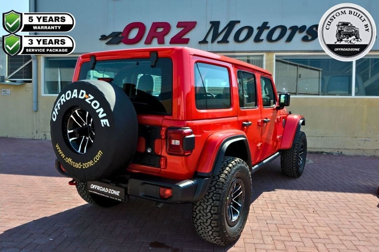 Jeep Wrangler Unlimited Rubicon 3.6L / 5 Years Dealer Warranty and 3 Years Dealer Service Package