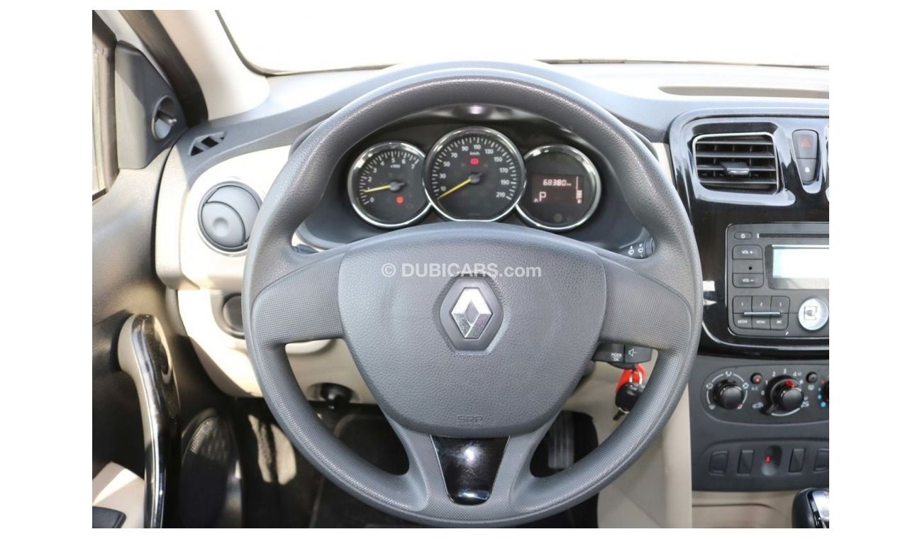 Renault Symbol 2017 | EMI FROM AED 450/- MONTH | SYMBOL WITH GCC SPECS - EXCELLENT CONDITION