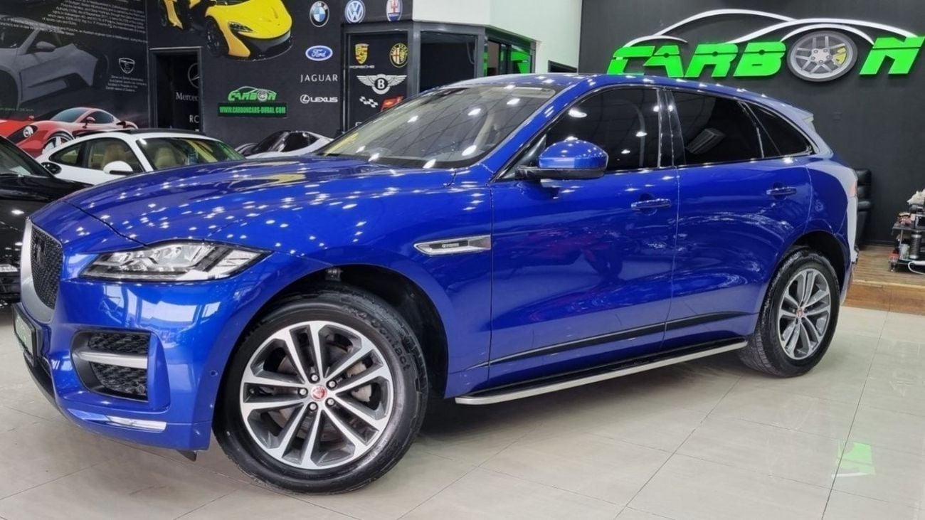 Jaguar F Pace R-Sport SUMMER PROMOTION JAGUAR F PACE R 2.5T 2019 GCC IN PERFECT CONDITION UNDER AL TAYER WARRANTY