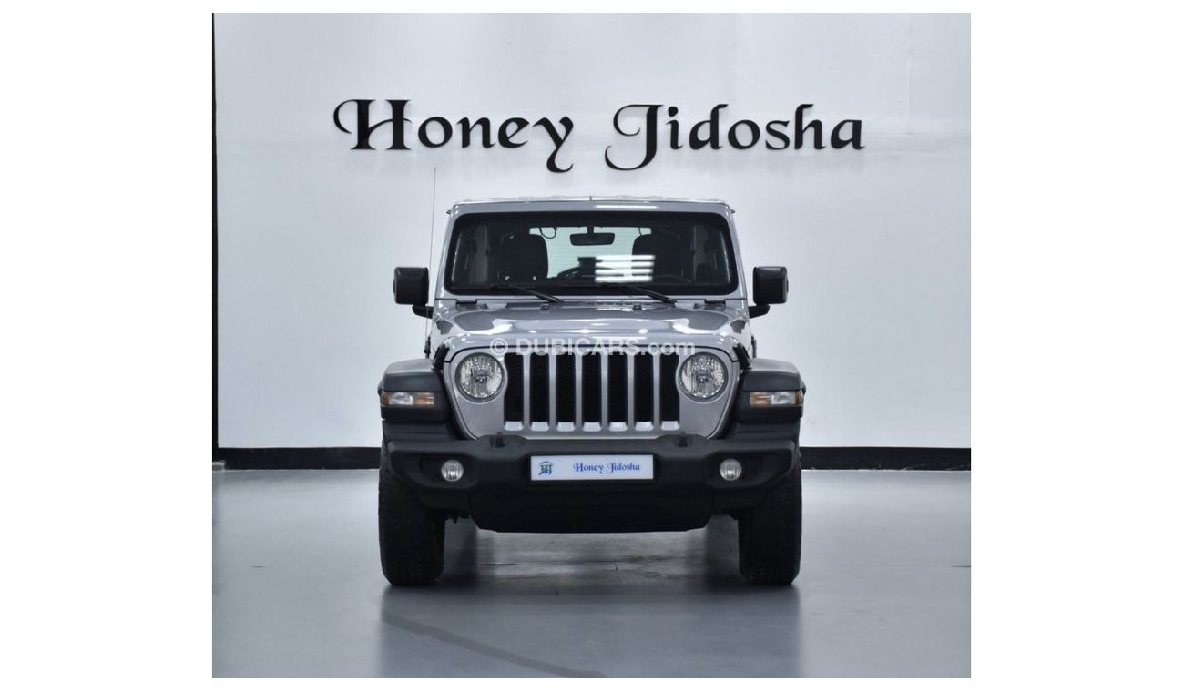 Jeep Wrangler EXCELLENT DEAL for our JEEP Wrangler Unlimited SPORT ( 2019 Model! ) in Grey Color! GCC Specs