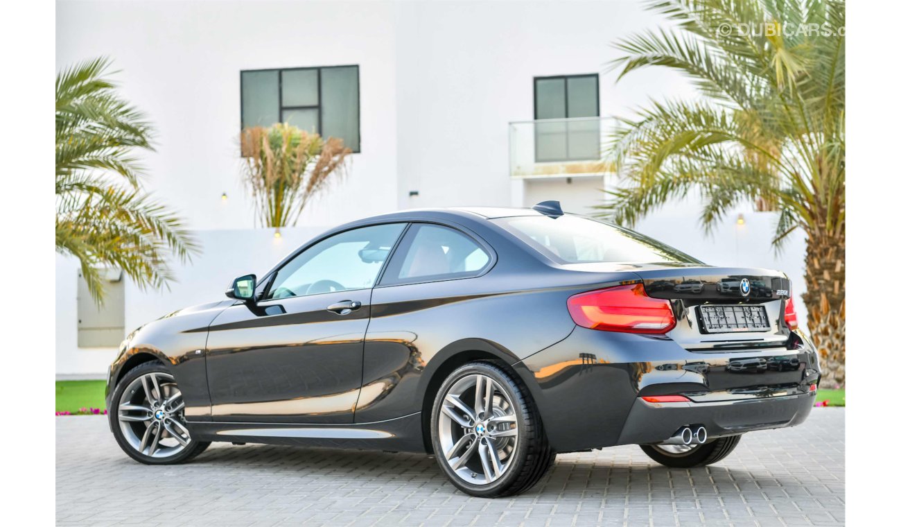 بي أم دبليو 220 M-Sport - Brand New - Agency Warranty  - AED 2,918 Per Month! - 0% DP