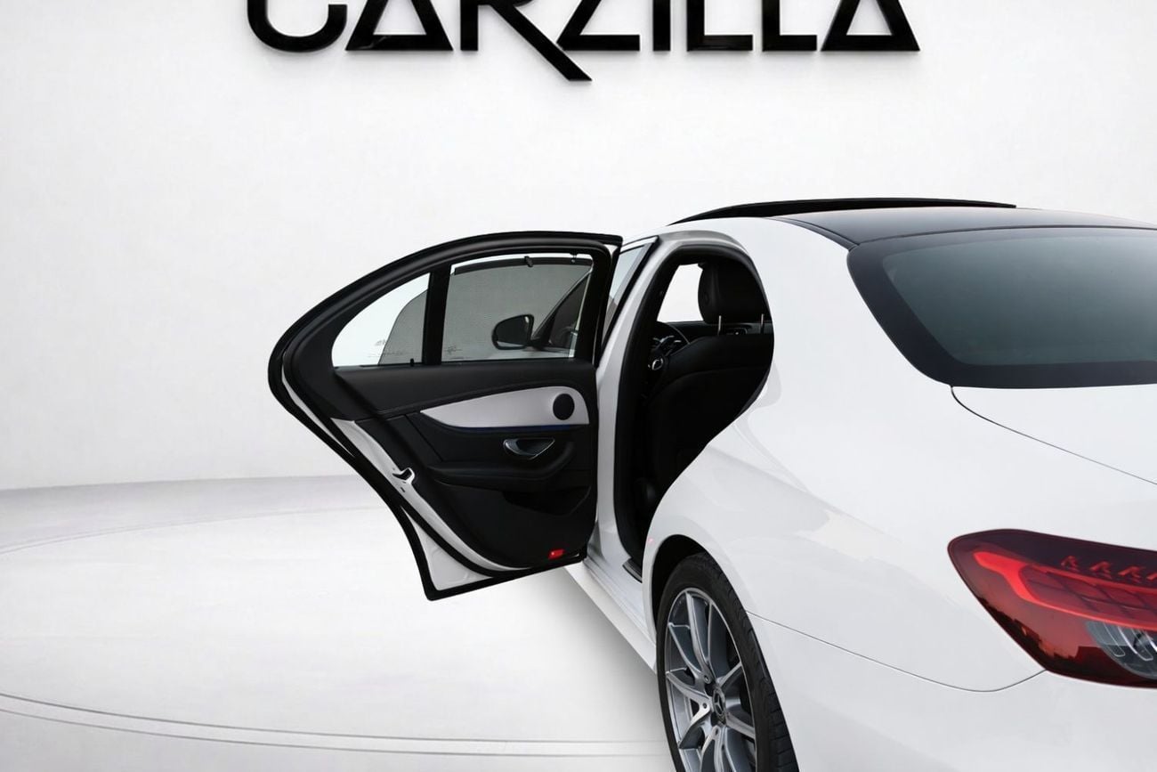 Mercedes-Benz E200 2.0L AED 3,427 / Monthly l 0% Down Payment l E200 AMG l Gargash Warranty till 2028