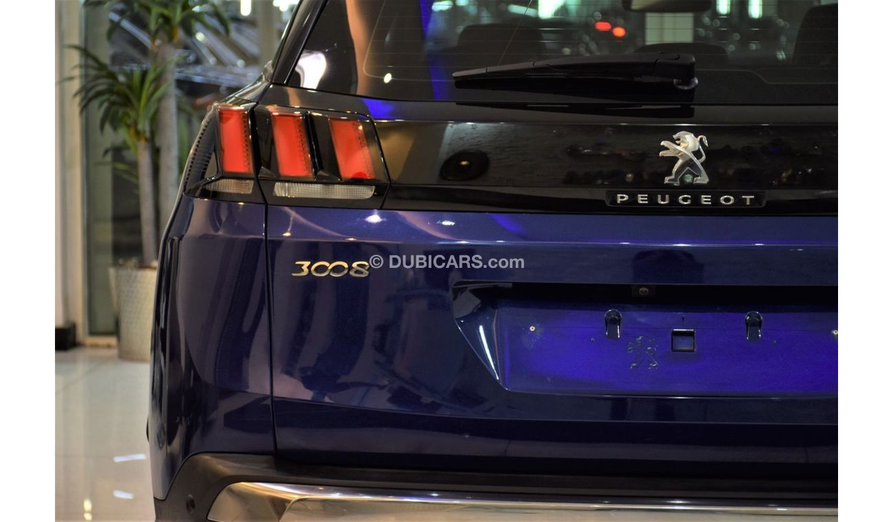 Peugeot 3008 EXCELLENT DEAL for our Peugeot 3008 GT-Line 2018 Model!! in Blue Color! GCC Specs