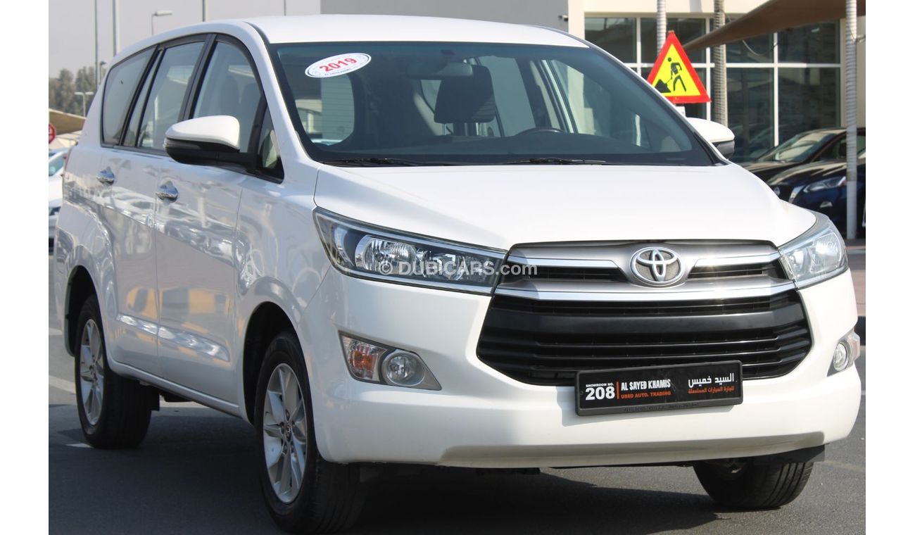 Toyota Innova SE+ Toyota Innova 2019 in excellent condition without accidents