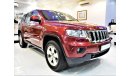 جيب جراند شيروكي ONLY 66000 KM! Jeep Grand Cherokee 2013 Model! In Red Color! Gcc Specs