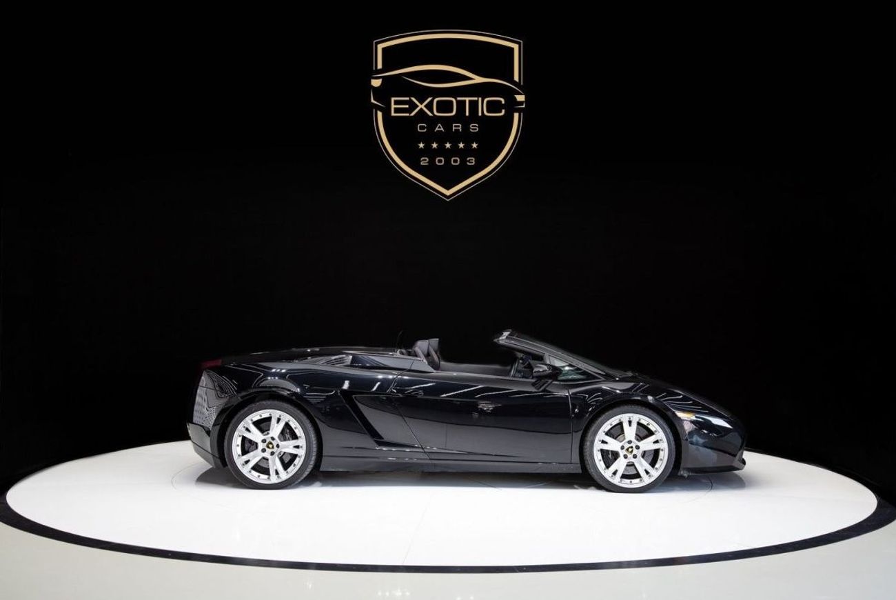 لامبورغيني جاياردو Lamborghini Gallardo Spyder