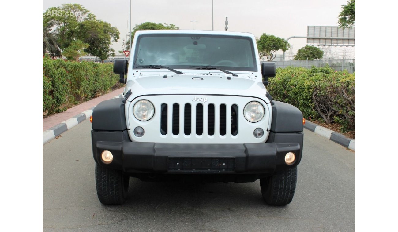 Jeep Wrangler 2016/ SPORT/GCC/FULL JEEP SERVICE HISTORY /100%ORIGINAL PAINT/صبغة وكالة