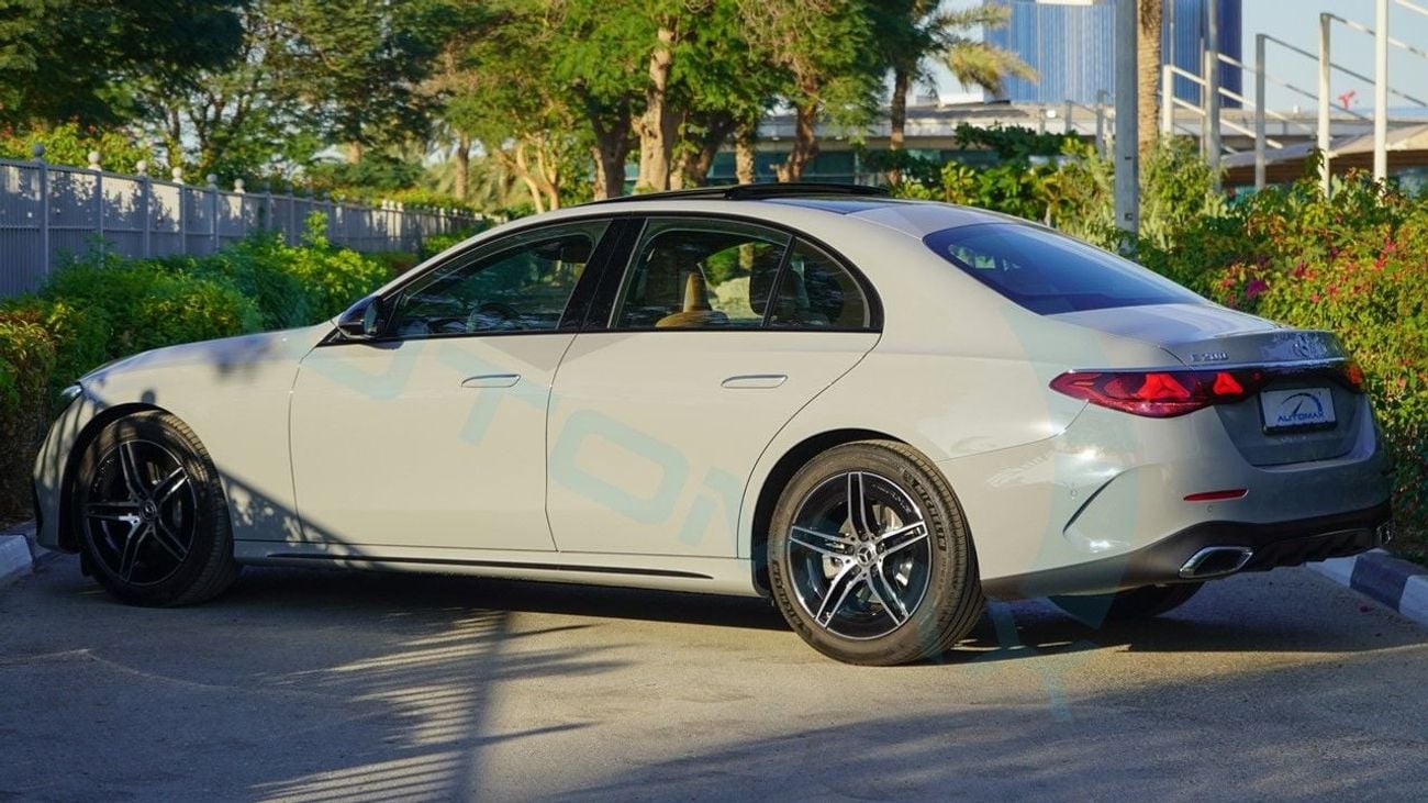 مرسيدس بنز E200 AMG EQ Boost 2.0L RWD 2026 0KM With 5 Years Or 200,000 Km Warranty