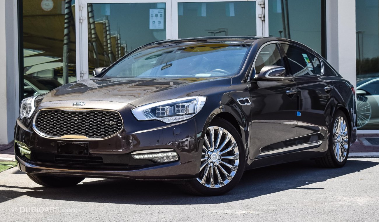 Kia Quoris V8, Brand New, Full Option, Agency warranty till 2024 - GCC