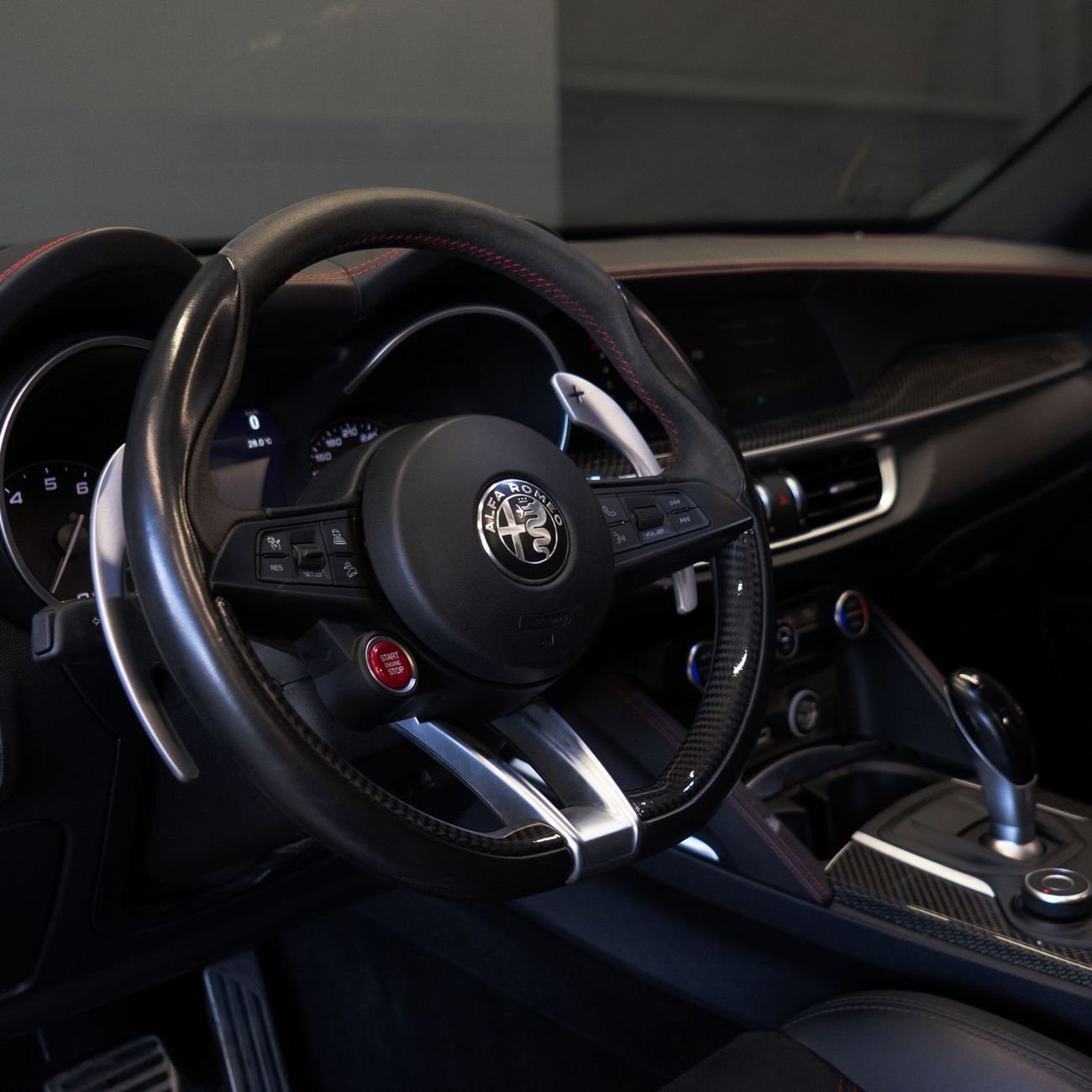 Alfa Romeo Stelvio Quadrifoglio 2.9L (503 HP) AED 3,065 pm  • 0% Downpayment • Alfa Romeo Stelvio Quadrifoglio •   Agen