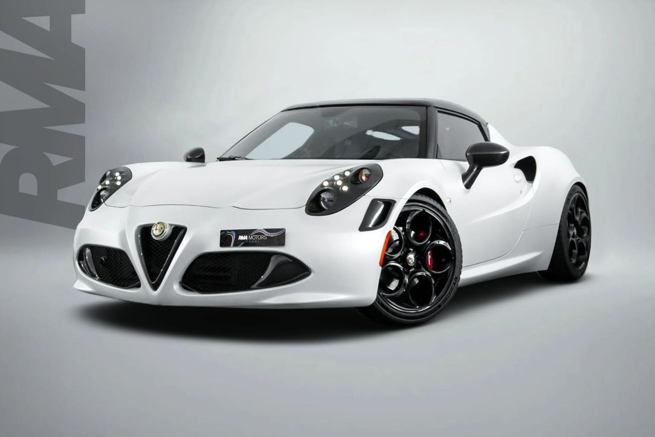 Alfa Romeo 4C Launch Edition 1.8L