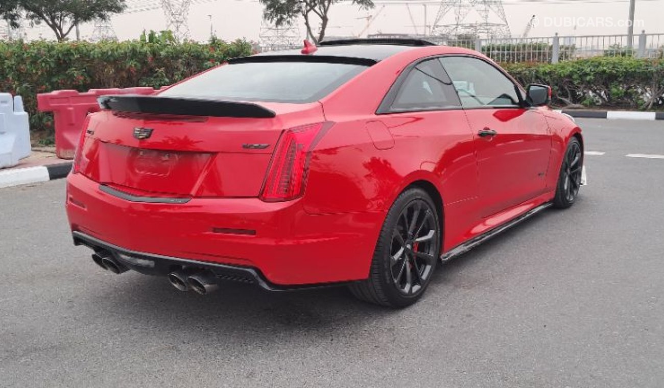 كاديلاك ATS CADILLAC ATS V 2017 GCC  WARRANTY AL GHANDI , TOP OPTION NO ACCIDENT 100% NO REPAINT