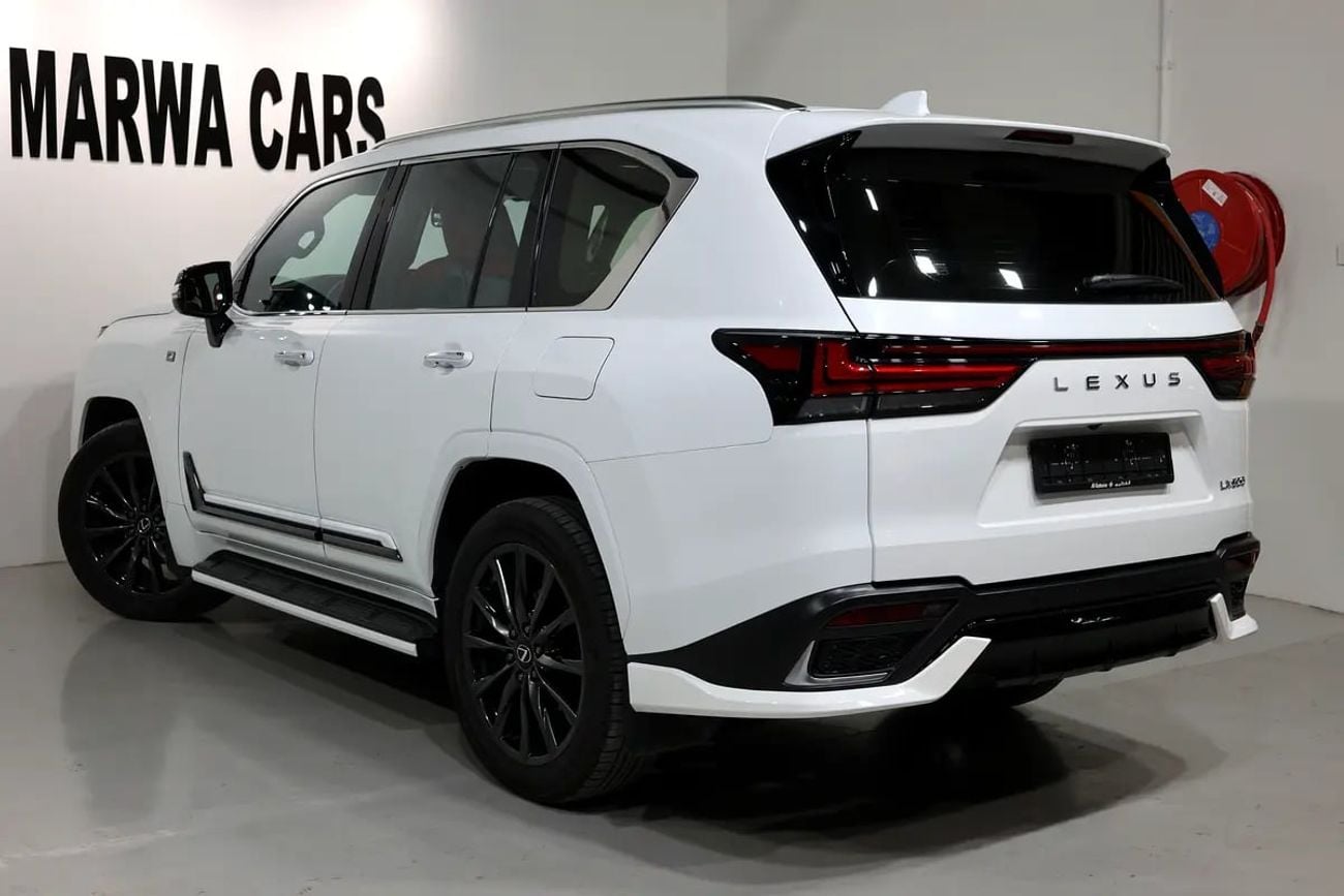 Lexus LX600 F SPORT | GCC SpecsI ALFUTTAIM WARRANTY | PERFECT CONDATION I FREE ACCIDENTS