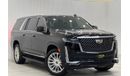 كاديلاك إسكالاد بريميوم لاكجري 2022 Cadillac Escalade LWB, Cadillac Warranty + Service Pack, Full Options, Low Kms, 