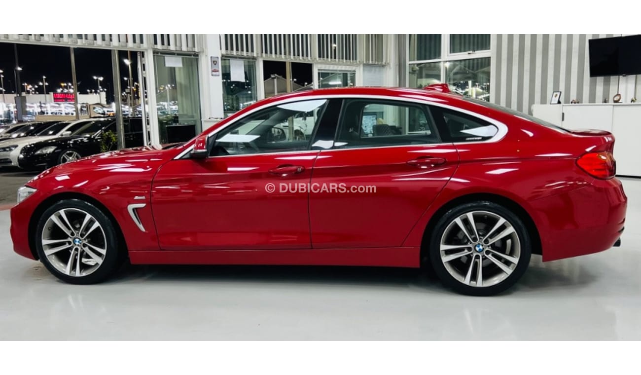 BMW 420i M Sport GCC .. FSH .. Original Paint .. Perfect Condition .. Top .