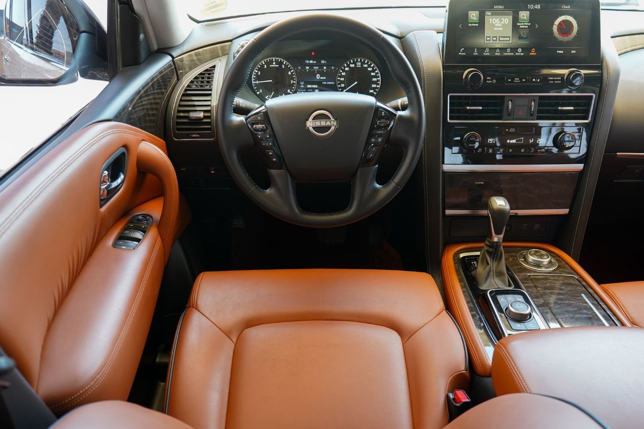 Nissan Patrol Nissan Patrol SE Titanium 2022 GCC under Agency Warranty with Flexible Down-Payment/ Flood Free.