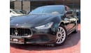 Maserati Ghibli GCC Specs under warranty