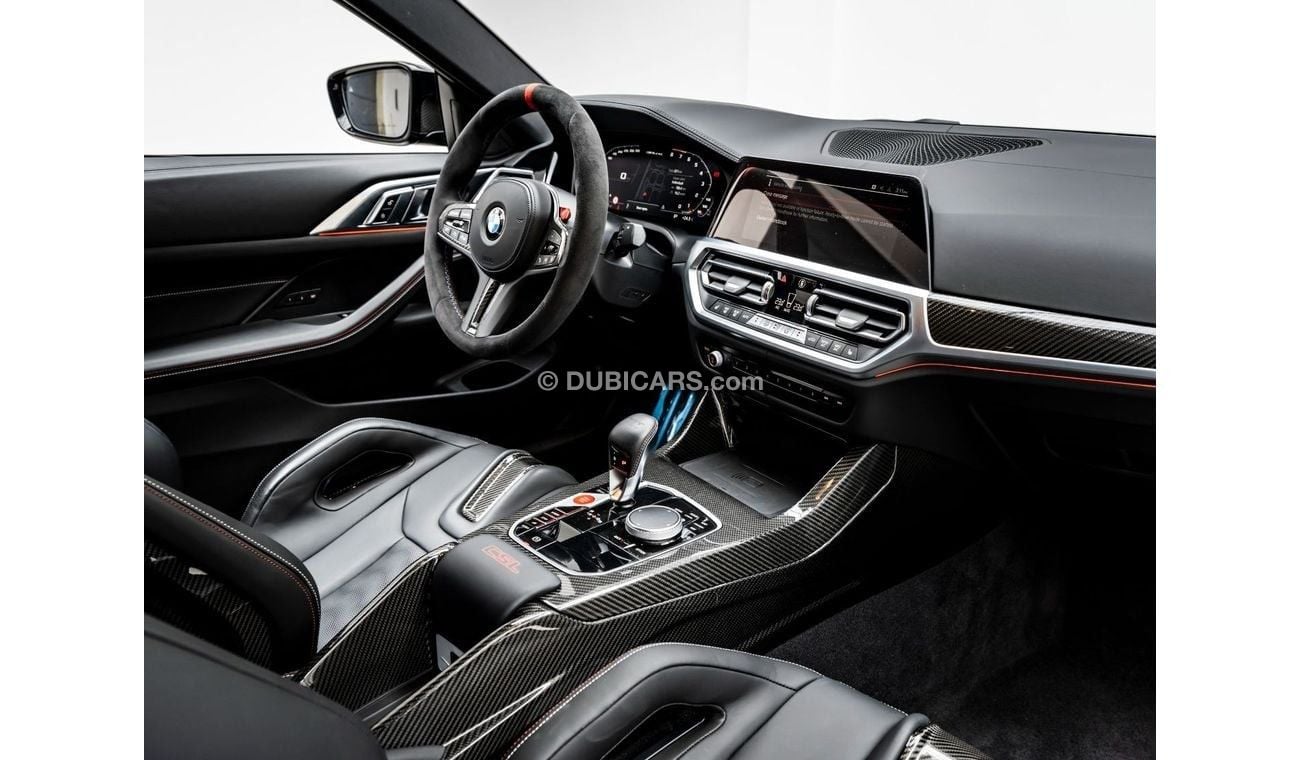 بي أم دبليو M4 2023 BMW M4 CSL, 2028 BMW Warranty + Service Contract, As New Condition, GCC