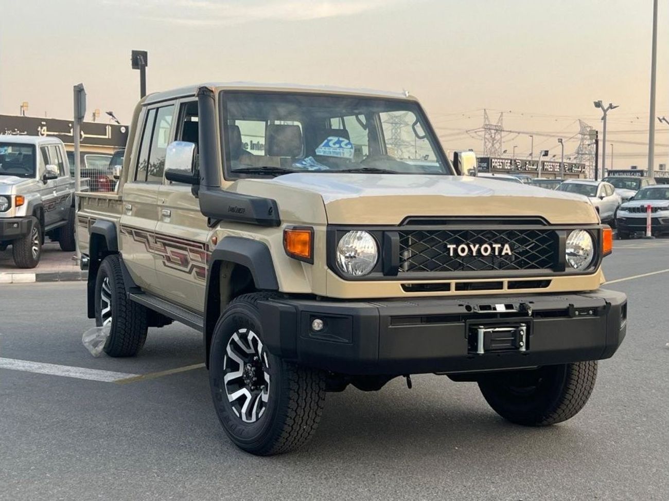 Toyota Land Cruiser Pick Up EXPORT ONLY - LC79 Double cabin Full option- 4.0 Automatic