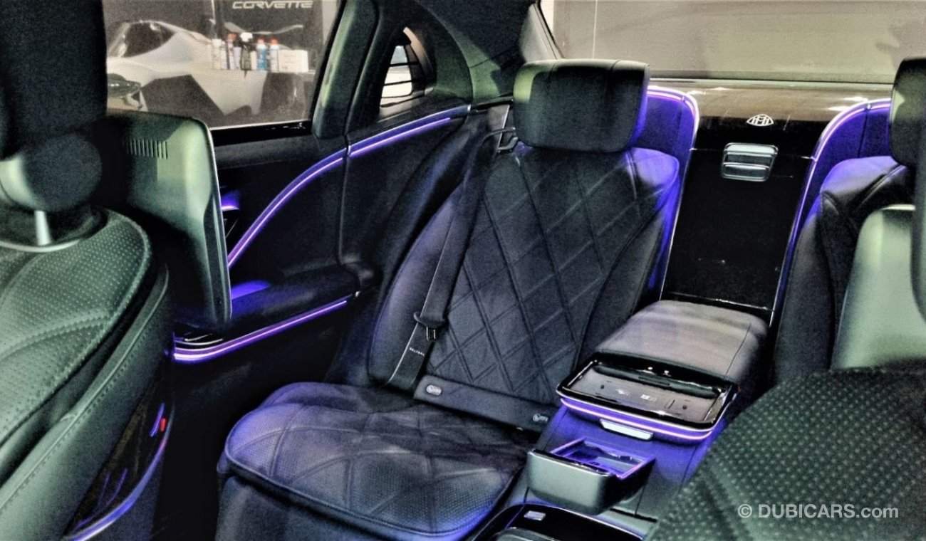 Mercedes Maybach S480 Maybach MAYBACH S480 2021 BLACK IN BLACK IN PERFECT CONDITION ONLY 6000 KM FOR 980K AED
