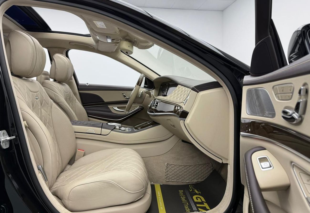 مرسيدس مايباخ s600 مايباخ 2016 Mercedes Maybach S600, Service History, Fully Loaded, Excellent Condition, GCC