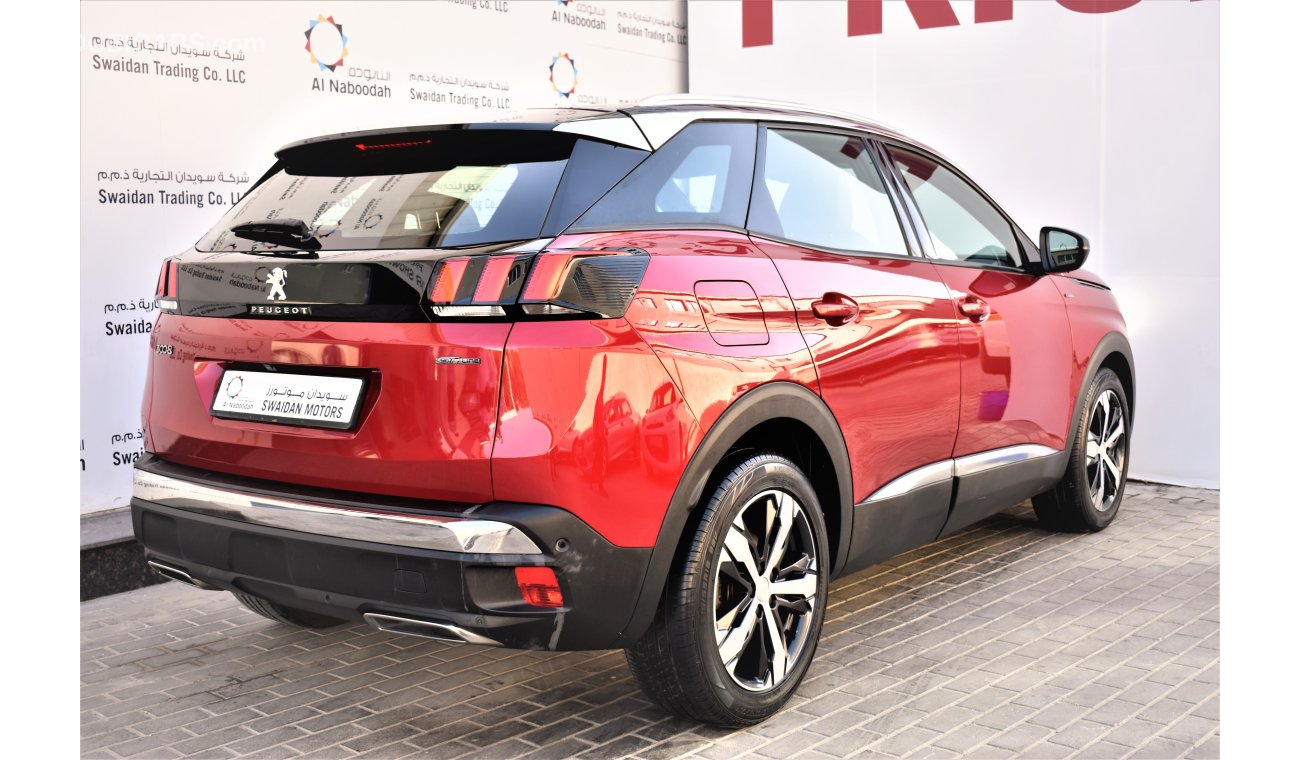 Peugeot 3008 1.6L GT LINE GCC RAMADAN OFFER INSURANCE/SERVICE/WARRANTY