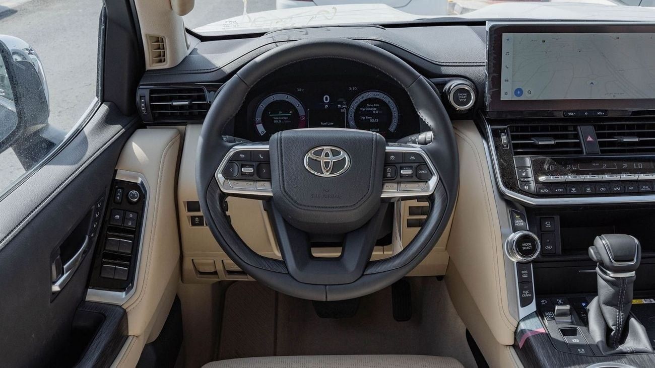 Toyota Land Cruiser 2025 Toyota Land Cruiser 300 VXR 3.5L Twin Turbo AT Petrol (Black-Beige)
