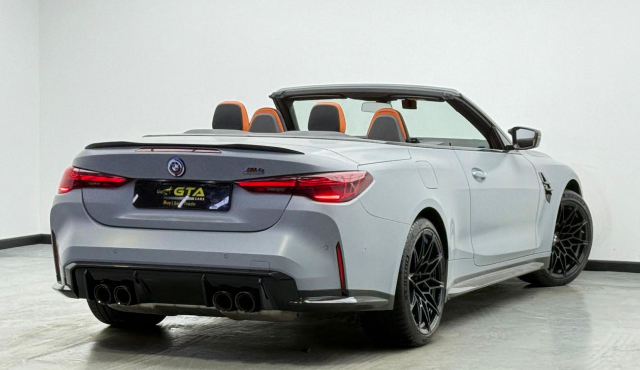 BMW M4 Competition 3.0L 2025 BMW M4 Competition Convertible, Warranty, Very Low Km, Excellent Condition, Ko