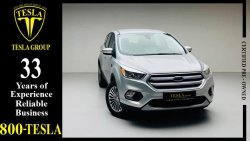 Ford Escape LEATHER SEAT + NAVIGATION / GCC / 2018 / DEALER WARRANTY + FREE SERVICE UP TO 160,000KM / 869 DHS PM