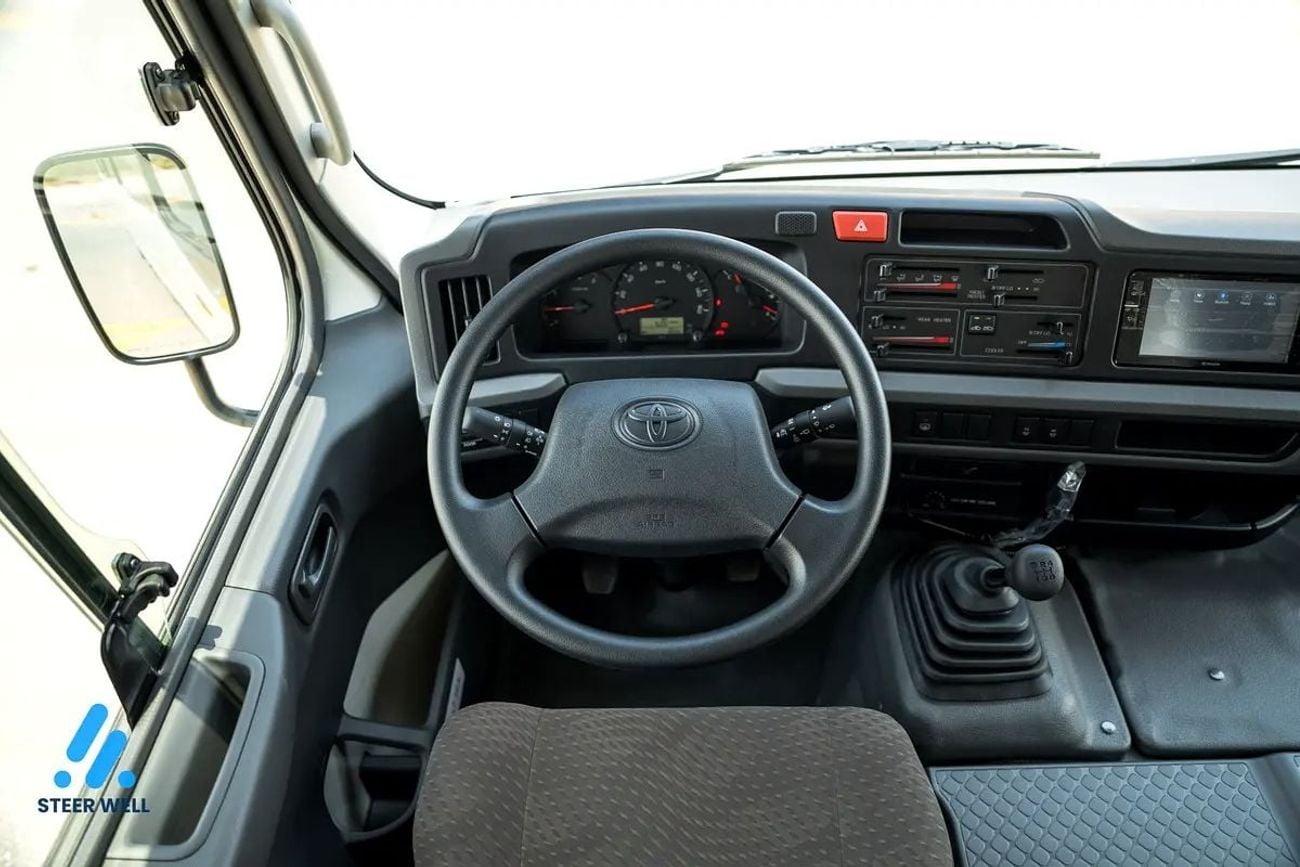 Toyota Coaster BUS 2025 | 23-Seater Bus 4.0L Diesel RWD GCC Specs Full Option White | Contact Now