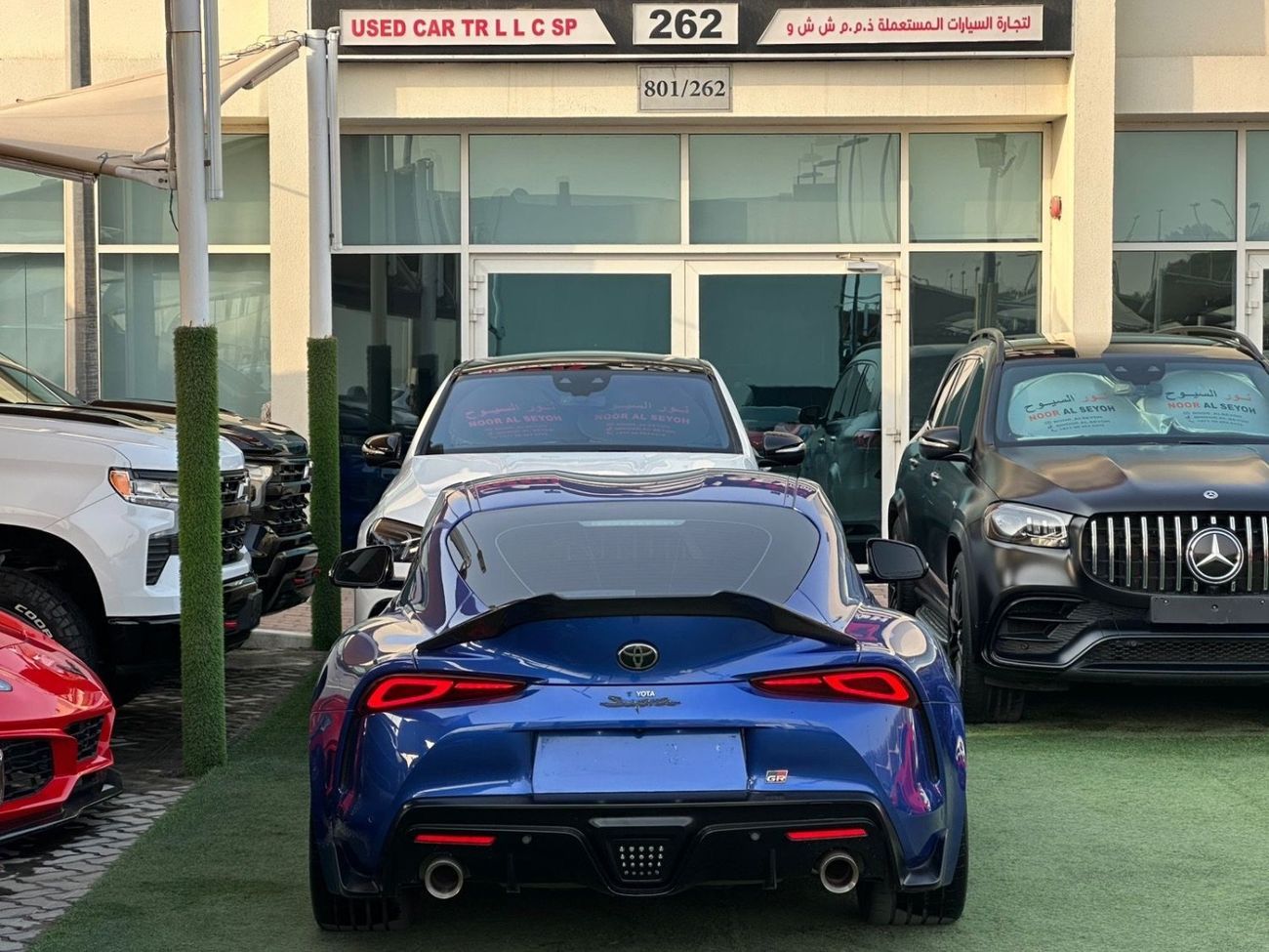 Toyota Supra GR RB 3.0L TOYOTA SUPRA GR GCC 2023 Service history (under warranty) Original paint  full option Ful