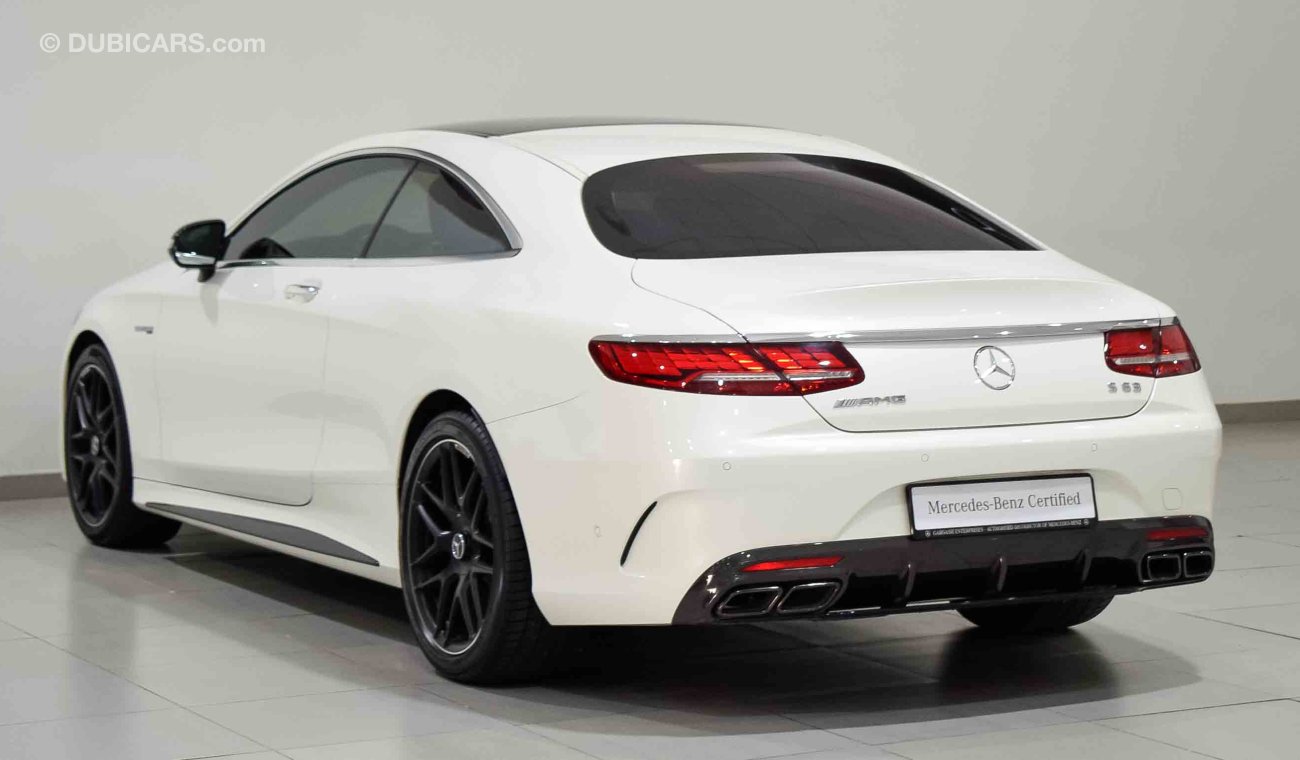 مرسيدس بنز S 63 AMG كوبيه V8 Biturbo 4Matic