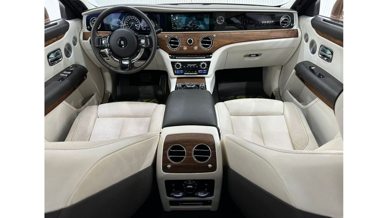 Rolls-Royce Ghost Std 2021 Rolls Royce Ghost, July 2025 Rolls Royce Warranty + Service Pack, Full Options, GCC