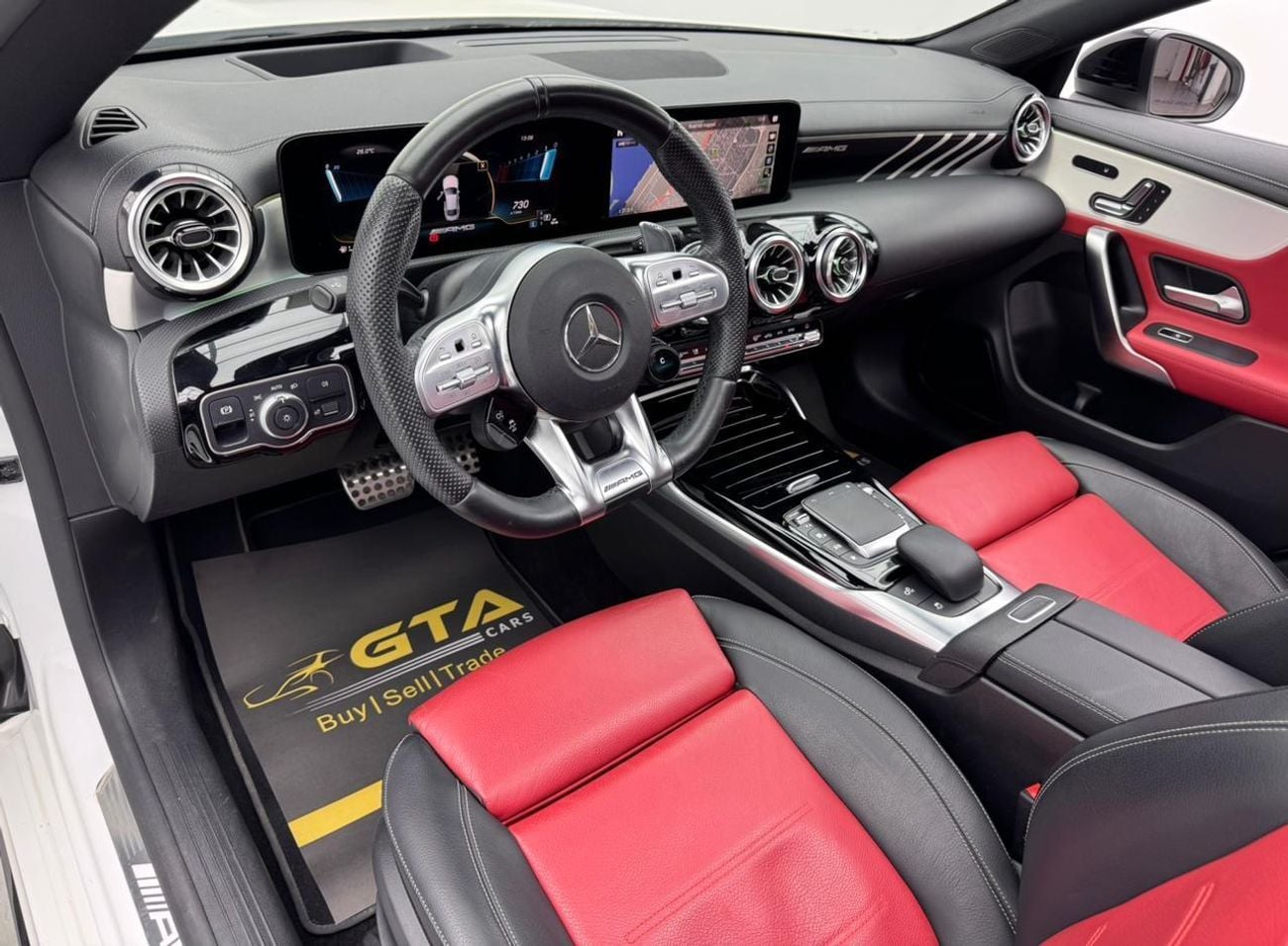 Mercedes Benz CLA35 AMG 2023 Mercedes Benz CLA35 AMG 4MATIC, 2027 Mercedes Warranty + Service Pack, Very Low Km, GCC