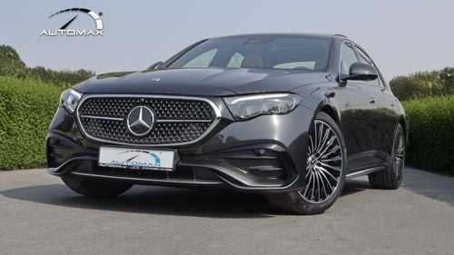 Mercedes-Benz E200 (For Export , НА ЭКСПОРТ) AMG EQ Boost 2.0L RWD 2026 GCC Без пробега