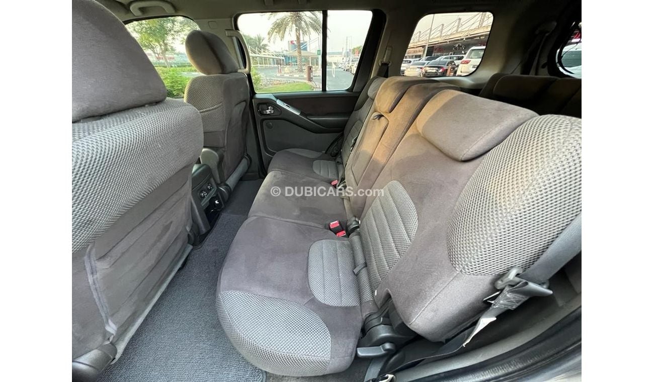 نيسان باثفايندر NISSAN PATHFINDER SE 4.0L 7 SEATER 2008 GCC FULL OPTION IN GOOD CONDITION