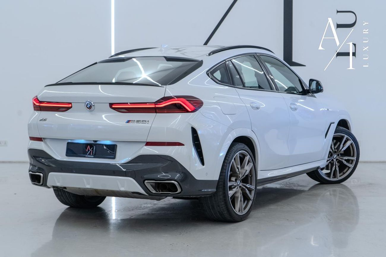 BMW X6 M50i 4.4L 2023 BMW X6 M50i, 2026 BMW Warranty, Full BMW Service History, Fully Loaded, GCC