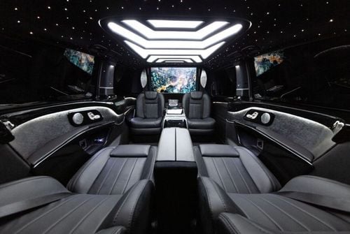 مرسيدس بنز V 300 AVANTGARDE ERTEX LUXURY DESIGN - PRADA BLACK KNIGHT