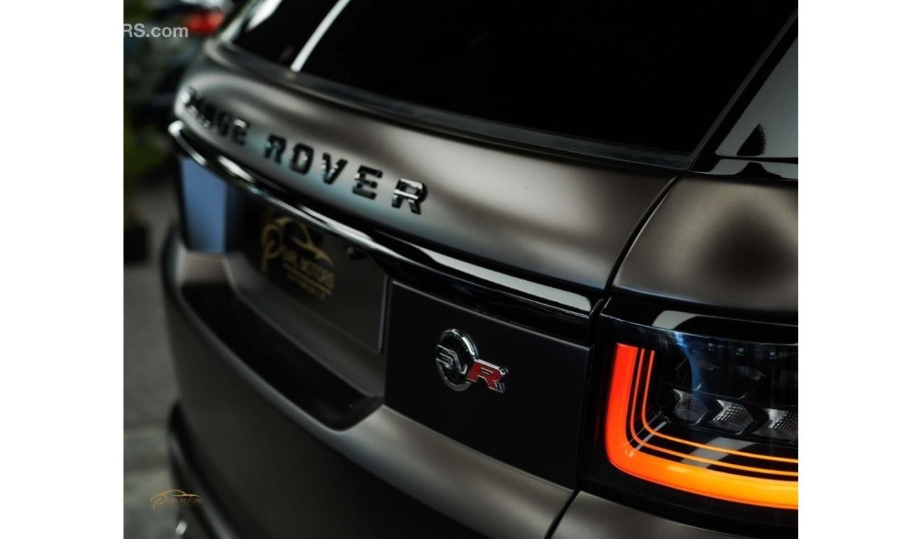 لاند روفر رانج روفر سبورت أس في آر 2022 | ZERO KM | RANGE ROVER SPORT SVR | MATTE BROWN - CARBON FIBER | WARRANTY