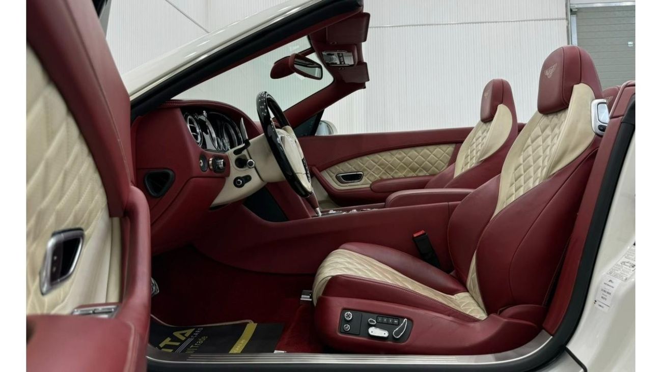 بنتلي كونتيننتال جي تي سي 2016 Bentley Continental GTC V8S Convertible, Full Service History, Excellent Condition, GCC