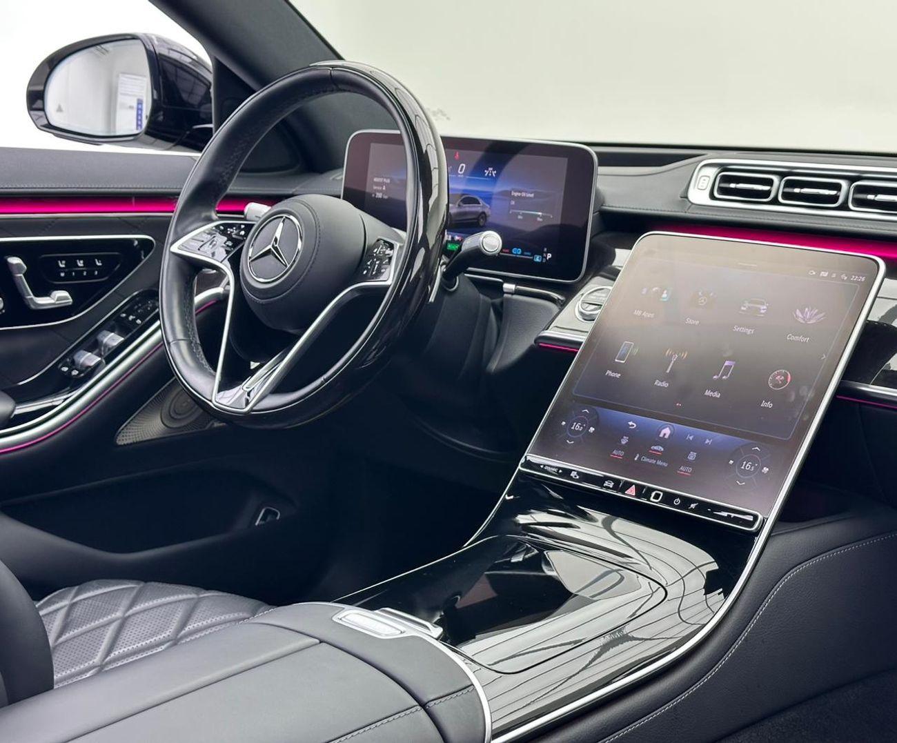 مرسيدس بنز S 500 2021 Mercedes-Benz S500 4MATIC, 1 Year Unlimited KM Warranty, Full Service History