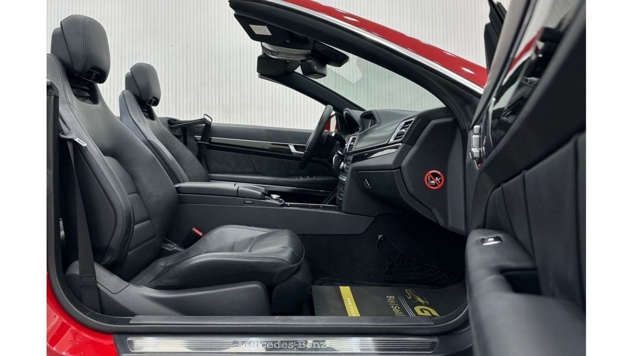 Mercedes-Benz E 250 Std 2014 Mercedes Benz E250 AMG Cabriolet, Service History, Low Kms, GCC