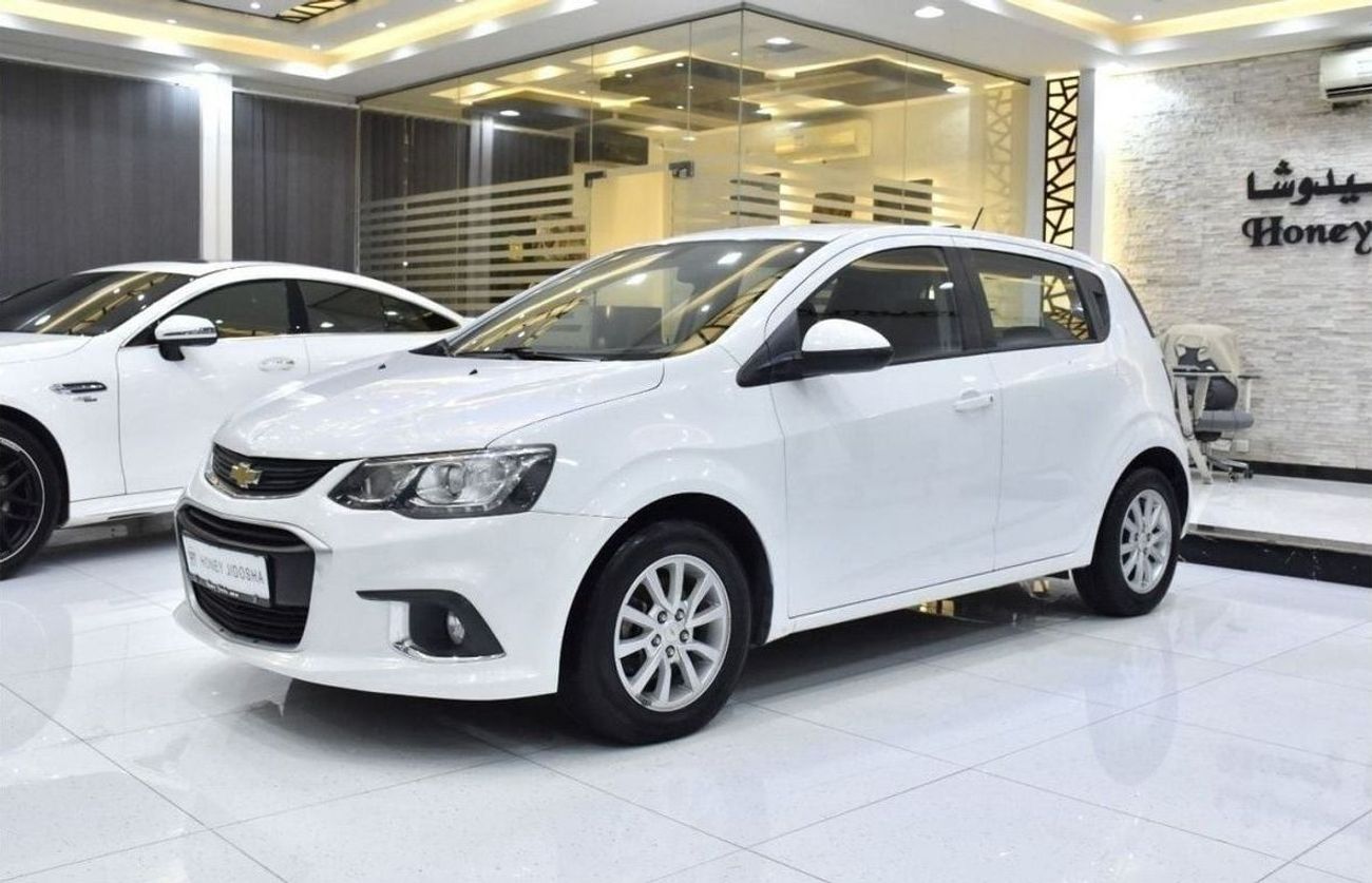 Chevrolet Aveo EXCELLENT DEAL for our Chevrolet Aveo ( 2019 Model ) in White Color GCC Specs
