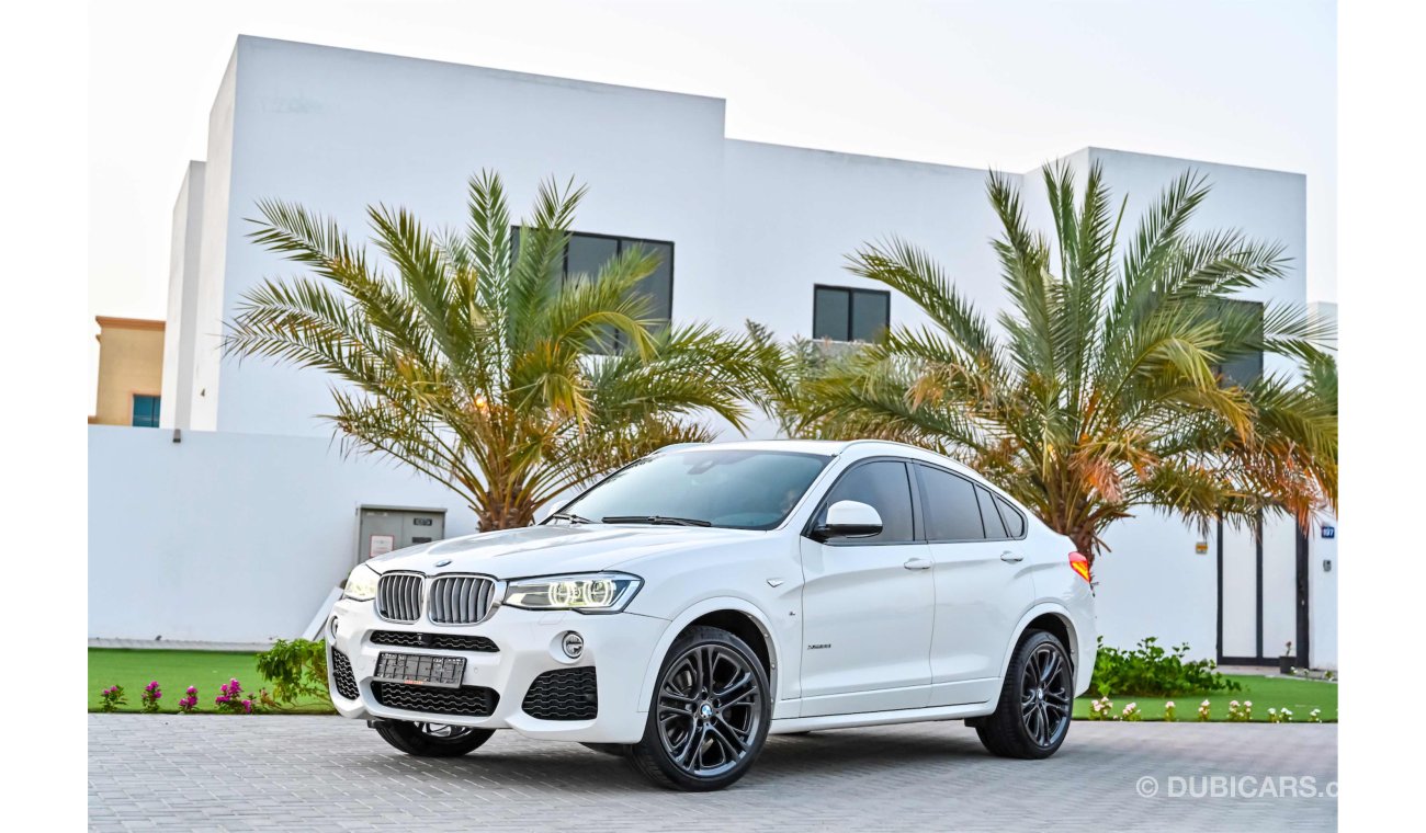 BMW X4 35i M-Kit 3.0L V6 | AED 1,939 Per Month | 0% DP | Fully Agency Serviced!