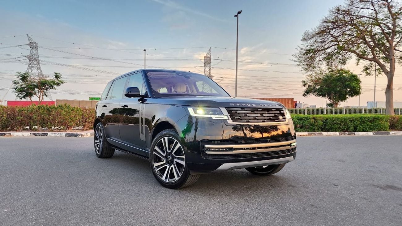 لاند روفر رينج روفر سبورت RANGE ROVER - VOGUE HSE - LWB - 2023 MODEL - BLACK COLOUR - UNDER WARRATY AND SERVICE CONTRACT FROM 