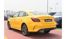 MG GT MG GT 1.5L CVT , fastback sedan, Basic Option, Model 2023, Color Yellow