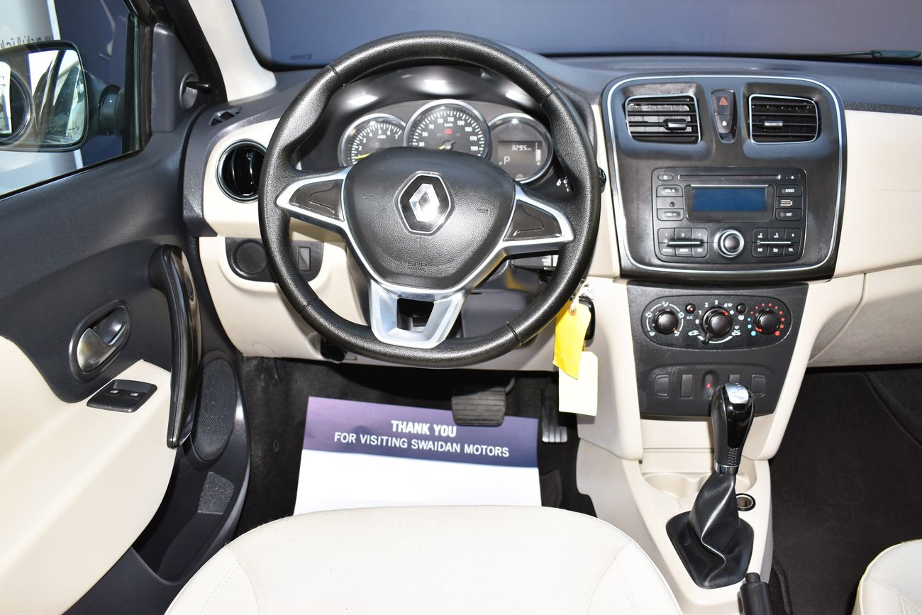 رينو سيمبول AED 449 PM | 1.6L PE GCC DEALER WARRANTY