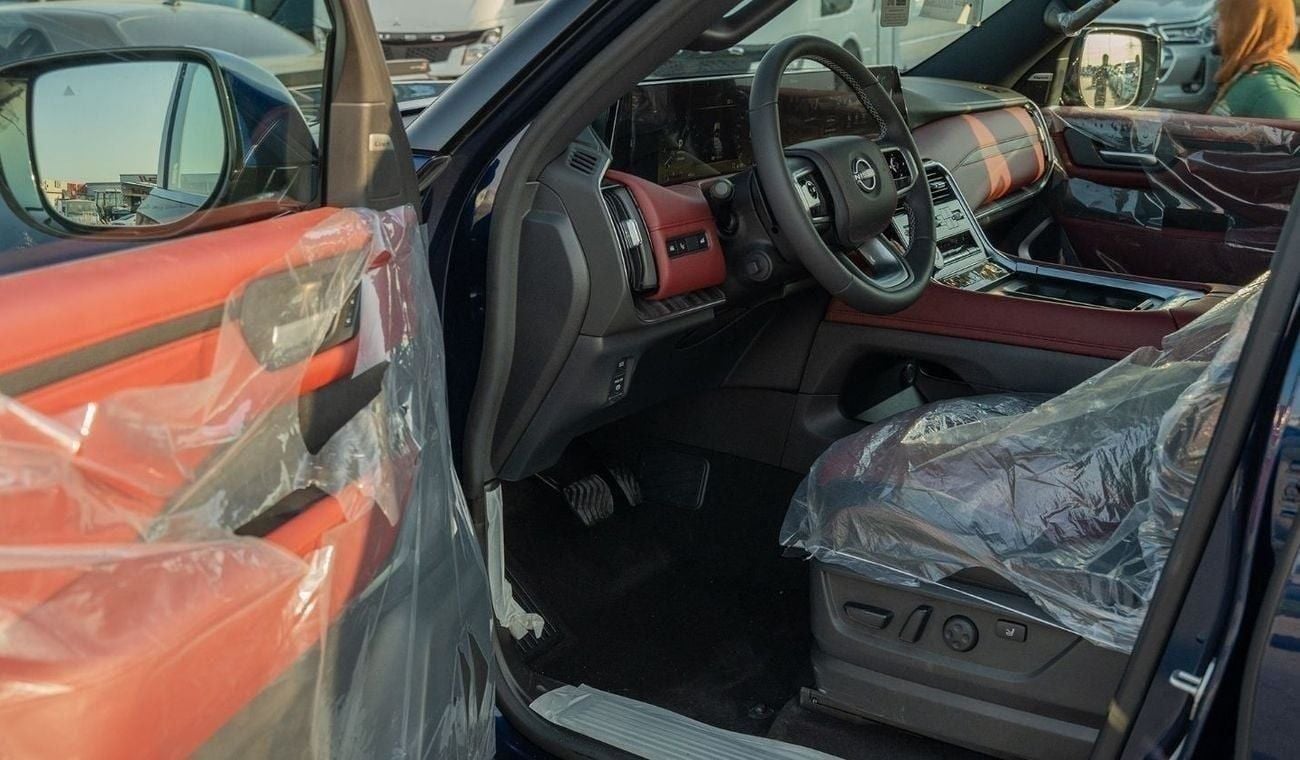 Nissan Patrol 2026 Nissan Patrol V6 3.8L SE Platinum Blue-red (Export Only)