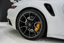 Porsche 911 Turbo S 3.8L (640 HP) Convertible Cabriolet, Exclusive Manufaktur Interior, Ceramic Brakes, Dealer W